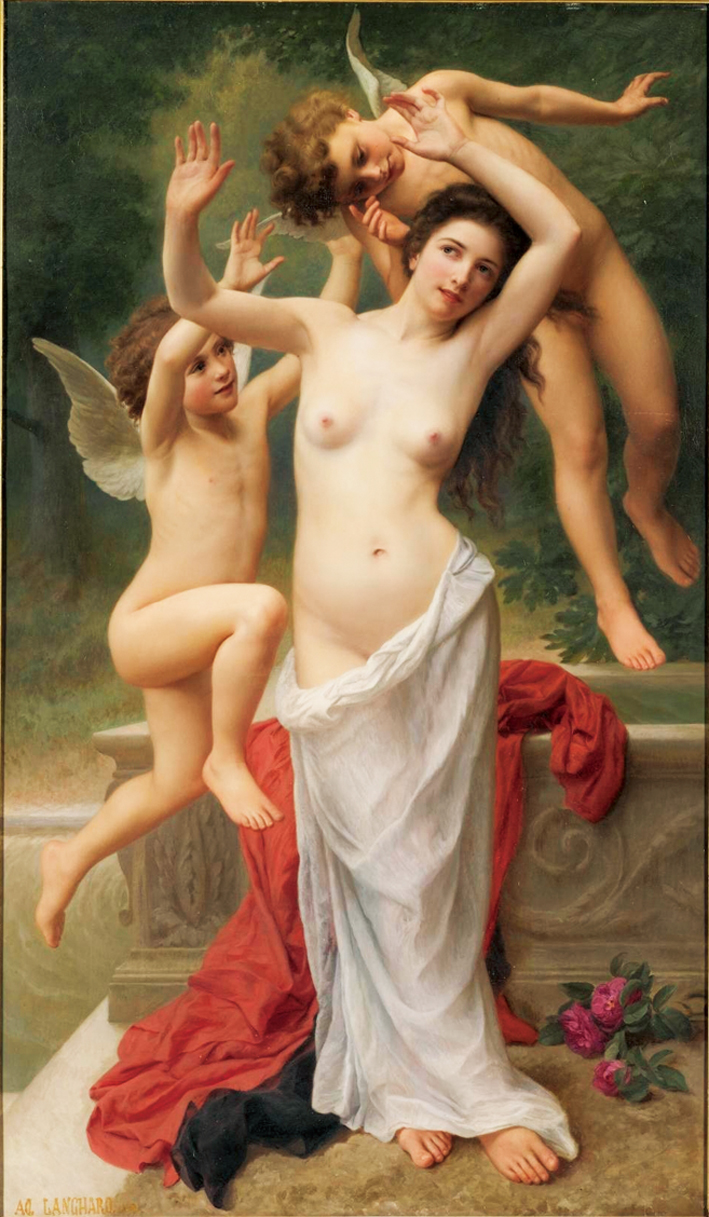  阿道夫·布格罗 Adolphe Bouguereau —— 春之梦 (2)
